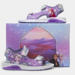 Sparkle Kids Purple Sandal*Disney Frozen Hot