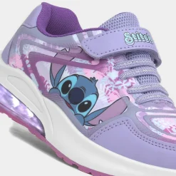 Alana Kids Purple Light Up Trainer*Disney Stitch Best