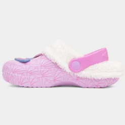 Birst Kids Pink Warm Lined EVA Clog*Disney Stitch Hot