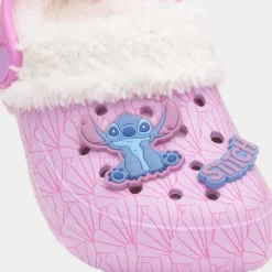 Birst Kids Pink Warm Lined EVA Clog*Disney Stitch Hot