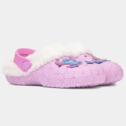 Birst Kids Pink Warm Lined EVA Clog*Disney Stitch Hot