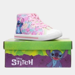 Kids Multi Hi Top Canvas*Disney Stitch Best