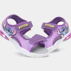 Kids Purple Light Up Sandal*Disney Stitch Discount