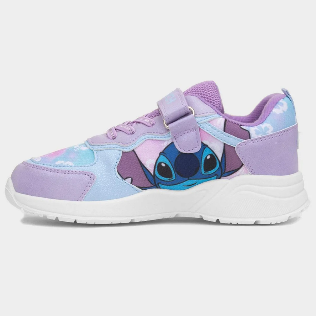 Nola Kids Purple Glitter Trainer*Disney Stitch Fashion