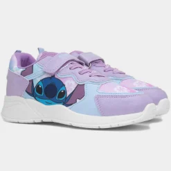 Nola Kids Purple Glitter Trainer*Disney Stitch Fashion