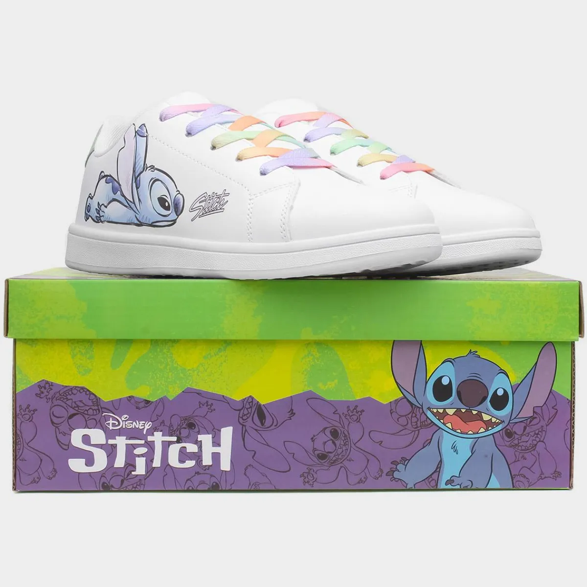 Womens Multi Lace Up Shoe*Disney Stitch Clearance