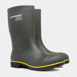 Mens Green Heavy Duty Calf Welly B440631*Dunlop Hot