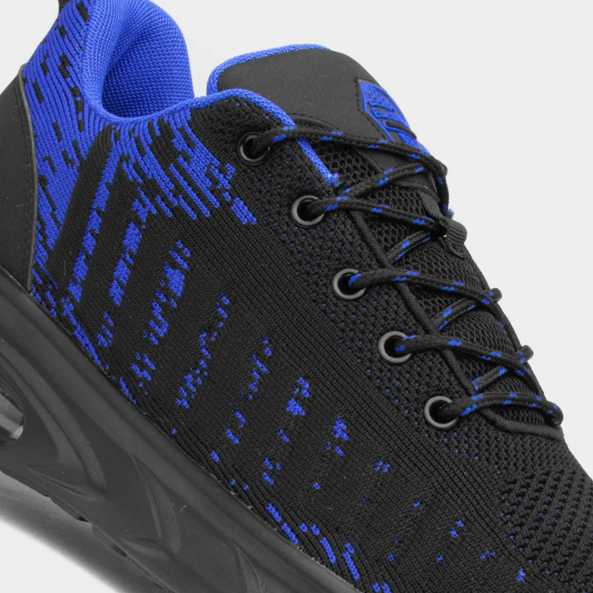 EarthWorks Cement Mens & Blue Safety Trainer*EarthWorks Safety Discount