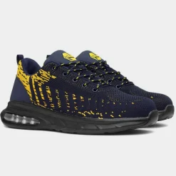 EarthWorks Cement Mens Navy & Black Safety Trainer*EarthWorks Safety Clearance