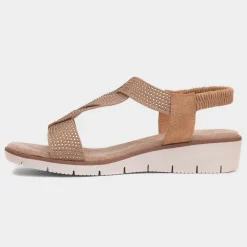 Hyacinth Women's Tan Sandal*Fleet & Foster New