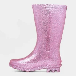 Flurry Girls Glitter Welly*shoezone Clearance