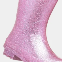 Flurry Girls Glitter Welly*shoezone Clearance