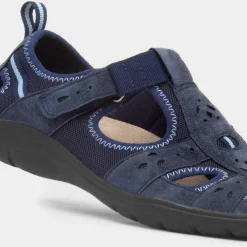 Cleveland Womens Navy Easy Fasten Shoe*Free Spirit Best