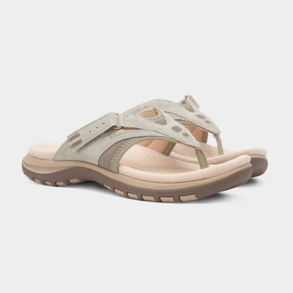 Juliet Womens Green Toe Post Sandal*Free Spirit New