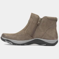 Vada Womens Olive Leather Ankle Boot*Free Spirit Discount