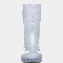 Frost Womens Silver Glitter Welly*shoezone Fashion