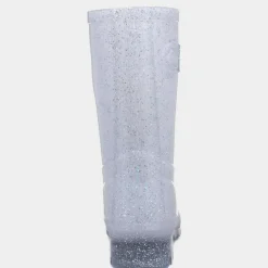 Frost Womens Silver Glitter Welly*shoezone Fashion