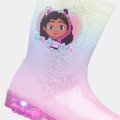 Girls Multi Light Up Welly*Gabby's Dollhouse Discount