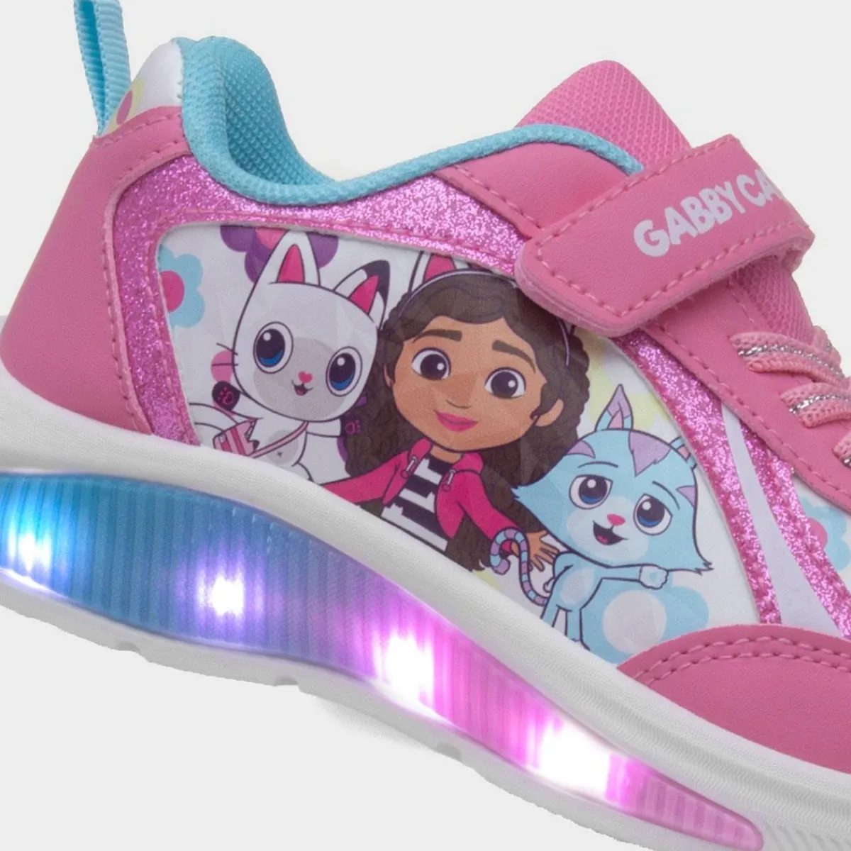 Kids Multi Light Up Trainer*Gabby's Dollhouse New