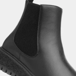 Adella Womens Black Wedge Boot*Heavenly Feet Sale
