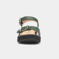Alberta Womens Buckle Sandal*Heavenly Feet Best