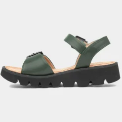Alberta Womens Buckle Sandal*Heavenly Feet Best