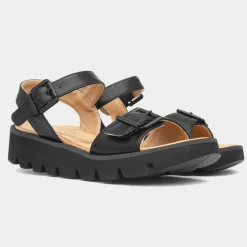 Alberta Womens Buckle Sandal*Heavenly Feet Hot