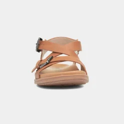 Apollo Womens Tan Sandal*Heavenly Feet Discount