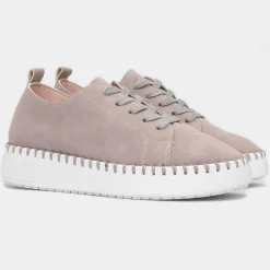Astrid Womens Taupe Casual Shoe*Heavenly Feet Fashion