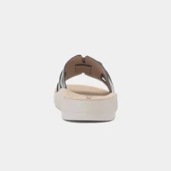 Davena Womens Black Mule Sandal*Heavenly Feet Online