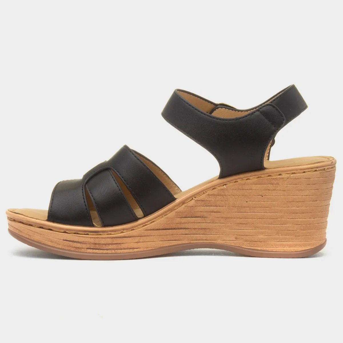 Dizzy Womens Wedge Sandal*Heavenly Feet Hot