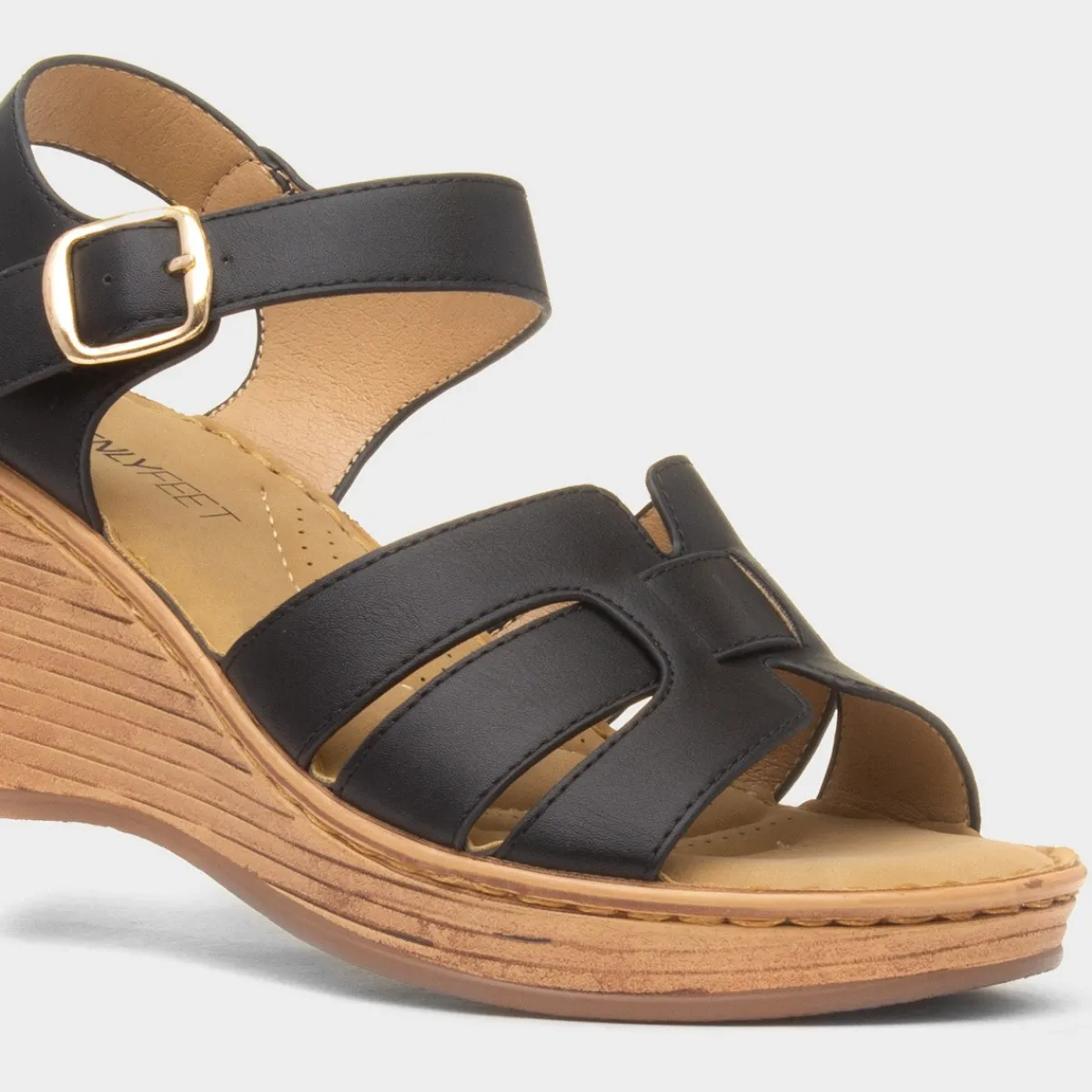 Dizzy Womens Wedge Sandal*Heavenly Feet Hot
