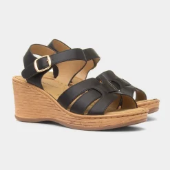 Dizzy Womens Wedge Sandal*Heavenly Feet Hot