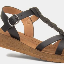 Hay Womens Wedge Sandal*Heavenly Feet Discount