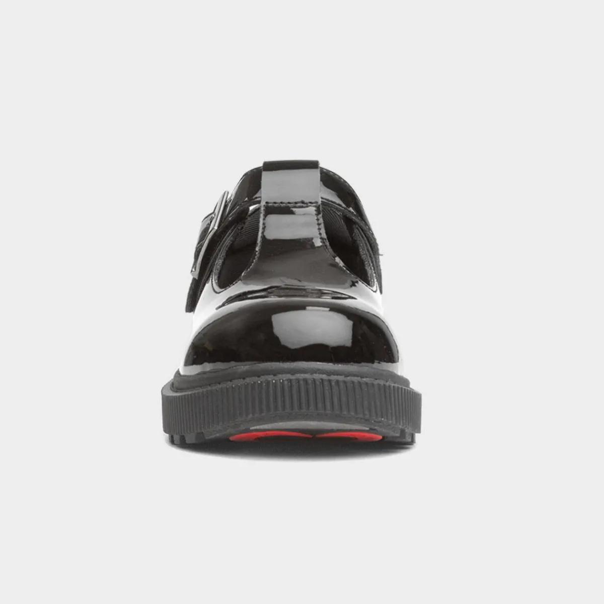 Holly Girls Black Patent T-Bar Shoe*Heavenly Feet Fashion