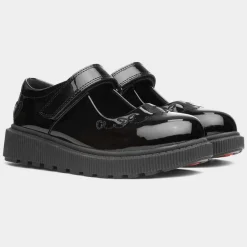 Iris Girls Patent School Shoe*Heavenly Feet New
