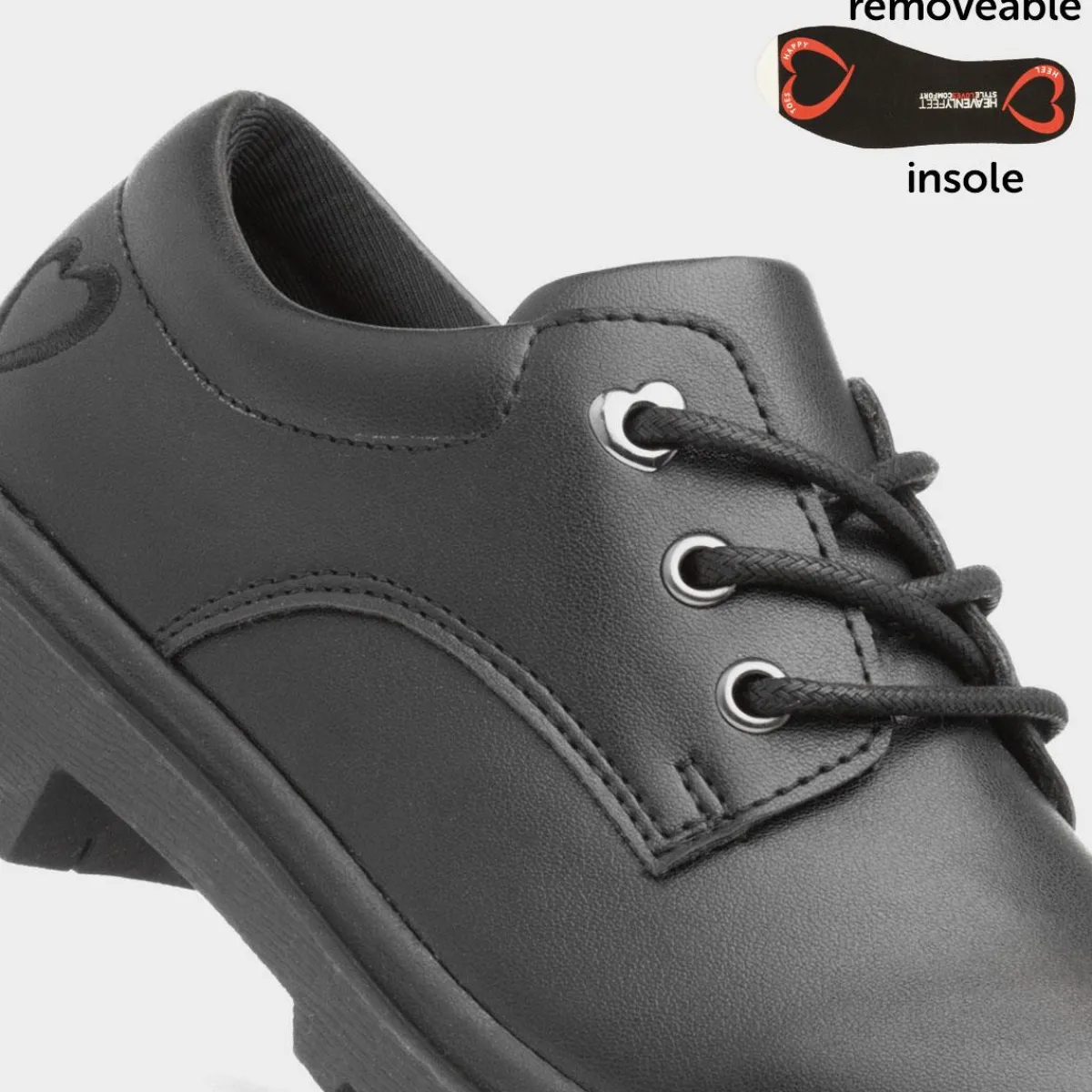 Jasmine Girls Lace Up Shoe*Heavenly Feet Outlet