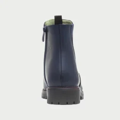 Larissa Womens Navy Chelsea Boot*Heavenly Feet Clearance