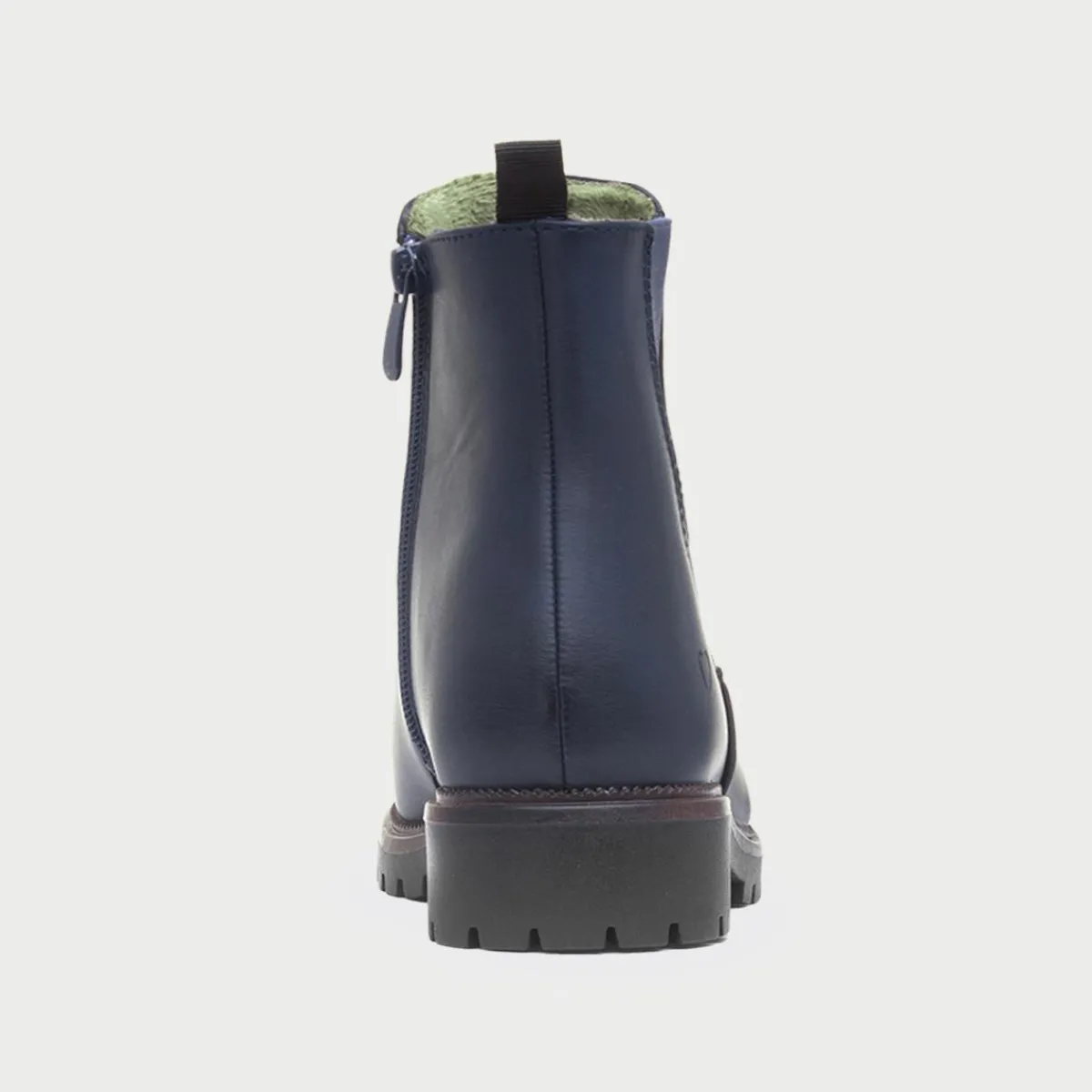 Larissa Womens Navy Chelsea Boot*Heavenly Feet Clearance