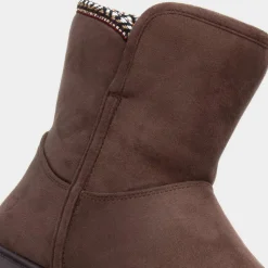 Litesoles Karla Womens Brown Boot*Heavenly Feet Discount
