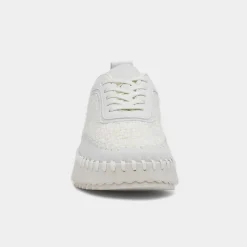 Mae Womens Cream Trainer*Heavenly Feet Clearance