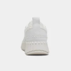 Mae Womens Cream Trainer*Heavenly Feet Clearance