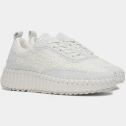 Mae Womens Cream Trainer*Heavenly Feet Clearance