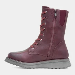 Martina Womens Burgundy Boot*Heavenly Feet Fashion
