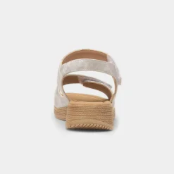 Mavis Cloud Womens Silver Sandal*Heavenly Feet New