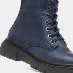 Nomad Womens Navy Calf Boot*Heavenly Feet Outlet