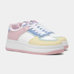 Orbit Womens Multi Pastel Trainer*Heavenly Feet Discount