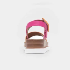 Pistachio Womens Multi Wedge Sandal*Heavenly Feet Best
