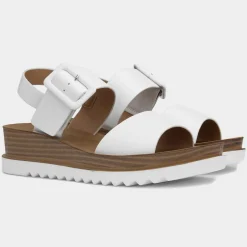 Pistachio Womens Wedge Sandal*Heavenly Feet Sale