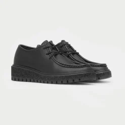 Retro Womens Black Wallabee Shoe*Heavenly Feet Clearance
